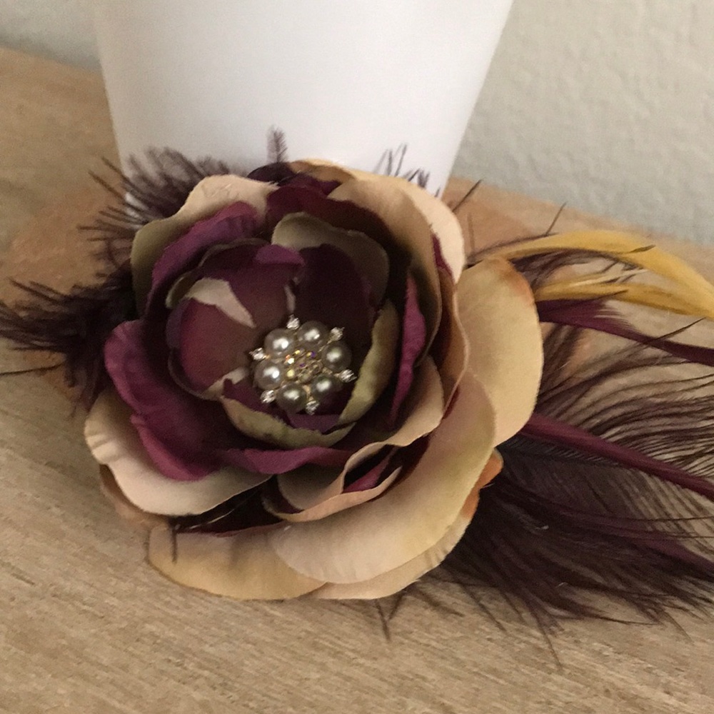 Beautiful handmade hair pin.